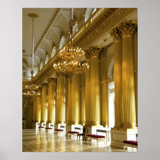 Russland, St. Petersburg, Winterpalast, Poster (Vorne)