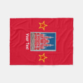 Russland Staat Historienmuseum Znachok Fleecedecke (Vorderseite (Horizontal))