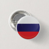Russland-Symbol-Flagge Button (Vorne & Hinten)