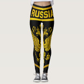 Russland-Symbol Leggings (Vorderseite)