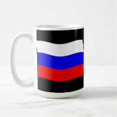 Russland Tasse der Flagge (Links)