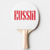 RUSSLAND TISCHTENNIS SCHLÄGER (Vorderseite)