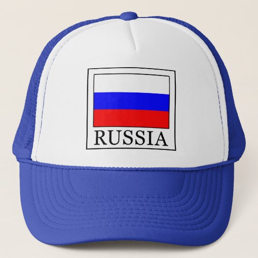 Russland Truckerkappe (Vorderseite)
