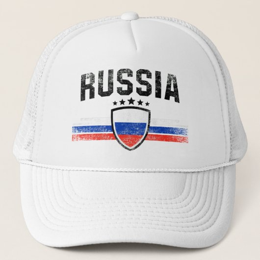 Russland Truckerkappe (Vorderseite)