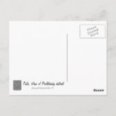 Russland, Tula, Aussicht auf den Bezirk Proletarsk Postkarte (Rückseite)