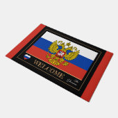 Russland Türmatte, Russische Fahenhausmatten, Will Fußmatte (Schrägansicht)