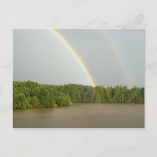 Russland, Typische Flussansichten zwischen Goritzy Postkarte