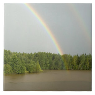 Russland, typische Flusssicht zwischen Goritzy & Fliese