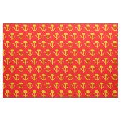 Russland UdSSR | Rote Flagge der Sowjetunion | Ham Stoff (Fat Quarter (45,7 x 55,9 cm))