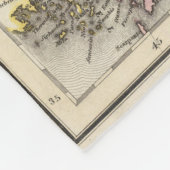 Russland, Ukraine Fleecedecke (Ecke)