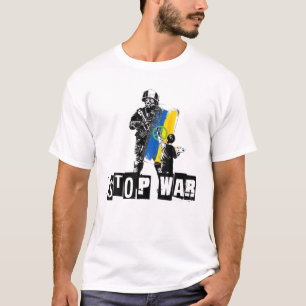 RUSSLAND UKRAINE STOPP-KRIEG FÜR DEN Weltfrieden T-Shirt
