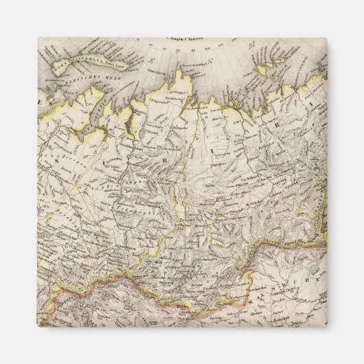 Russland und Asien 2 Magnet (Vorne)