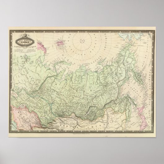 Russland und Asien Poster (Vorne)