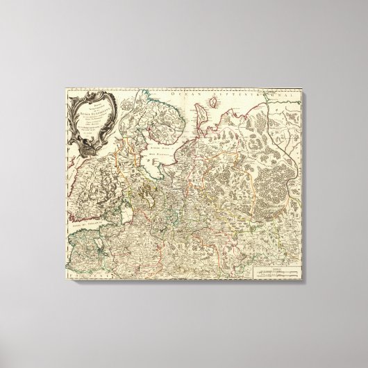 Russland und Europa 6 Leinwanddruck (Vorderseite)