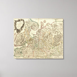 Russland und Europa 6 Leinwanddruck