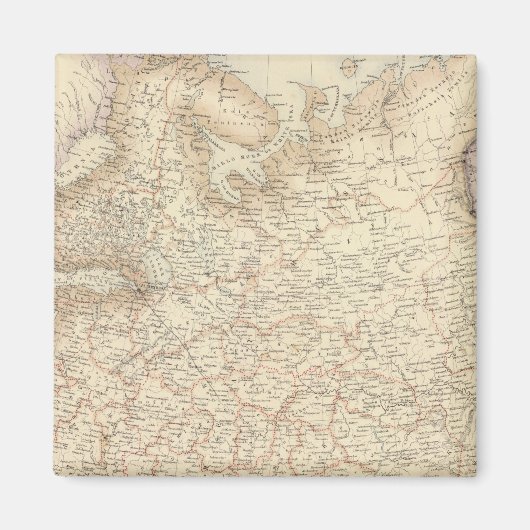 Russland und Europa Magnet (Vorne)