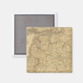 Russland und Polen Magnet (Vorderseite/Rückseite)
