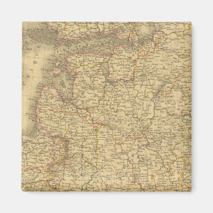 Russland und Polen Magnet