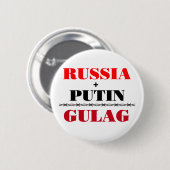 Russland und Putin Button (Vorne & Hinten)
