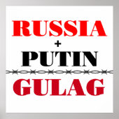 Russland und Putin Poster (Vorne)