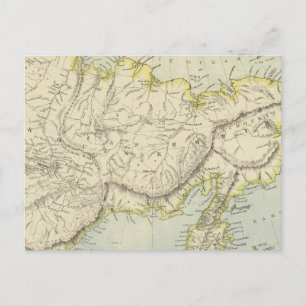 Russland und Sibirien Postkarte
