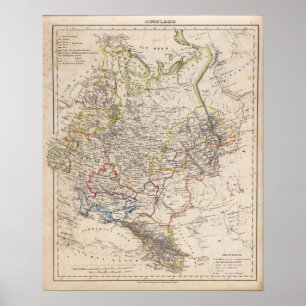 Russland und Urkraine Poster