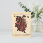 Russland Vintage Postkarten (Stehend Vorderseite)