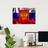 Russland-Wappen Poster (Heimbüro)