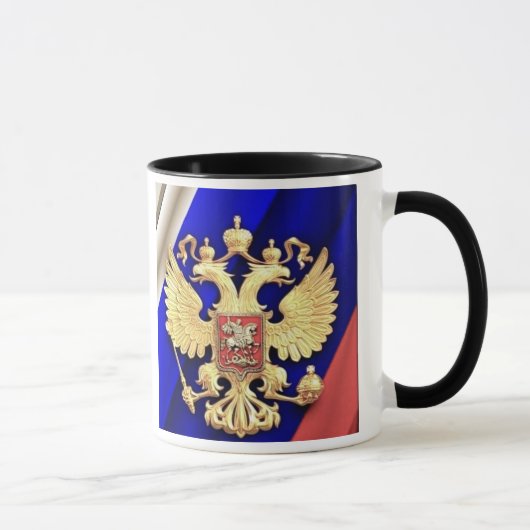 Russland Wappen Tasse (Rechts)