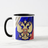 Russland Wappen Tasse (Links)