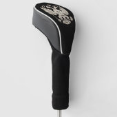 Russland - Wappen - weiße Version Golf Headcover (angewinkelt)