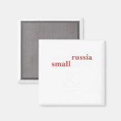 Russland wieder klein machen magnet (Vorderseite/Rückseite)
