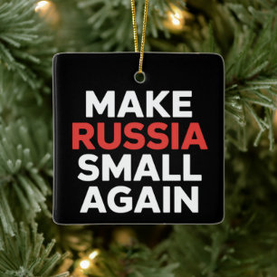 Russland wieder klein machen Russland klein machen Keramikornament