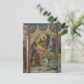 Russland, Yaroslavl, Fresko im Dom des Hl. 2 Postkarte (Stehend Vorderseite)