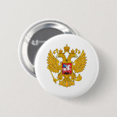 Russland zwei ging Eagle voran Button (Vorne & Hinten)