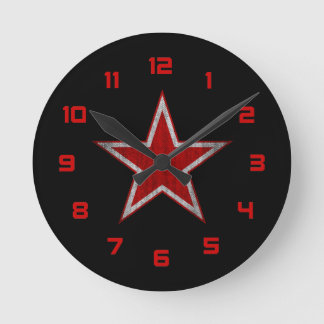 Russlandlinie Runde Wanduhr