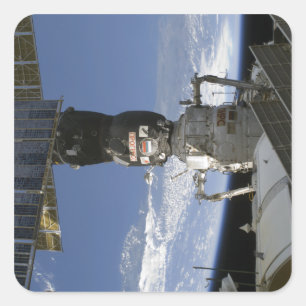 Russlands Fortschritt 35 P Quadratischer Aufkleber