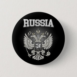 Russlandwappen Button