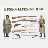 RUSSO JAPENESISCHER KRIEG FLEECEDECKE (Vorderseite (Horizontal))