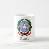 Russo Republik von Italien Kaffeetasse (Mittel)