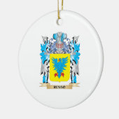 Russo Wappen - Familienwappen Keramikornament (Links)