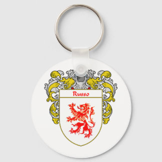 Russo-Wappen (mantled) Schlüsselanhänger