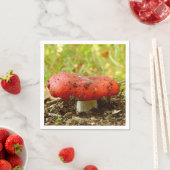 Russula Emetica Paper Napkins Serviette (Beispiel)