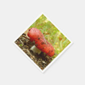 Russula Emetica Paper Napkins Serviette (Ecke)