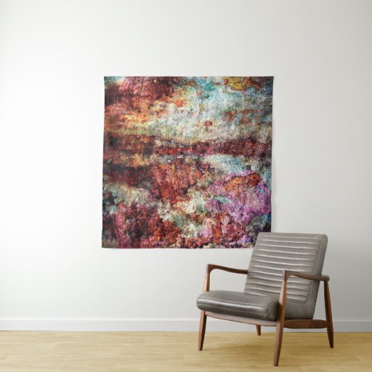 Rust abstract colorful grunge wandteppich (Beispiel (Horizontal))