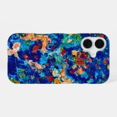 Rust Art Cool Fun Einzigartig iPhone 16 Hülle (Rückseite (Horizontal))