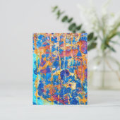 Rust Art Cool Fun Einzigartig Postkarte (Stehend Vorderseite)