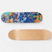 Rust Art Cool Fun Einzigartig Skateboard (Horizontal)