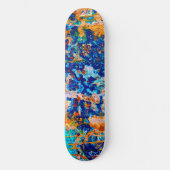 Rust Art Cool Fun Einzigartig Skateboard (Vorderseite)