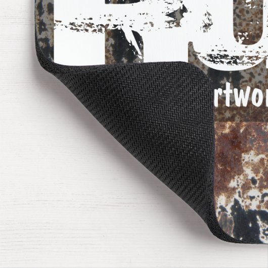 Rust~artwork von Mutter Natur Mousepad (Ecke)